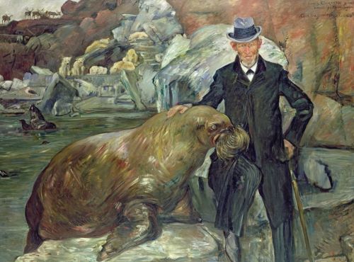 The Exotic Animal Trade and the Invention of the Global Zoo, 1700–1900 12 Portrait of Carl Hagenbeck in his Zoo by Lovis Corinth (1911)