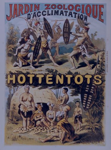 The Exotic Animal Trade and the Invention of the Global Zoo, 1700–1900 14 Poster for an anthropological exhibition in Paris, c. 1870