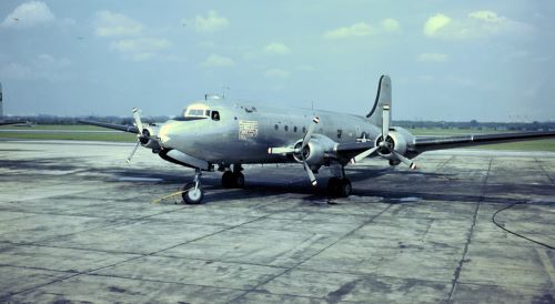 Wings of Command: The History, Myth, and Machinery of Air Force One 15 President Franklin D. Roosevelt's Douglas C-54 Skymaster aircraft, nicknamed the Sacred Cow