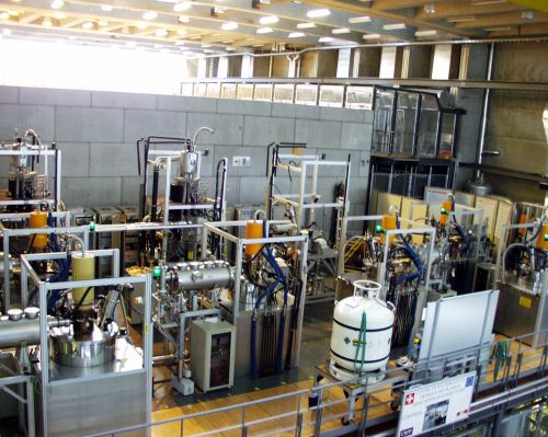 Chasing the Sun: A Century of Fusion Energy from Aston to Tokamak 15 Set of hyperfrequency tubes (84 GHz and 118 GHz) for plasma heating by electron cyclotron waves on the Tokamak