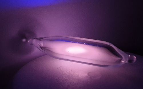 In the Shadow of the Earth: NASA’s Lunar Nuclear Gamble 11 Helium-3 discharge inside a small low pressure ampule