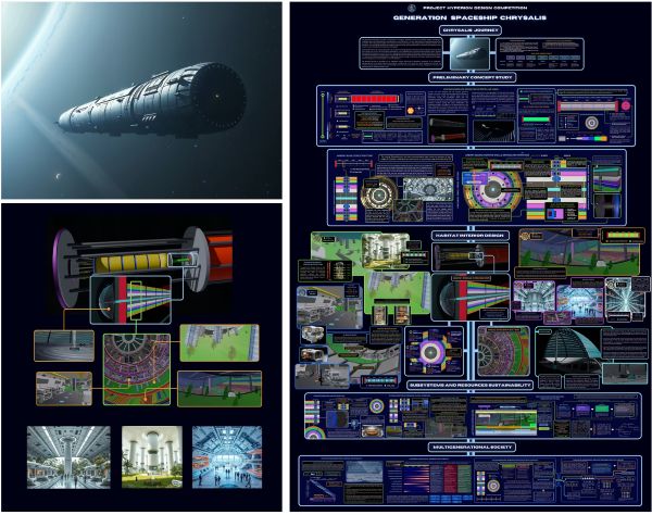 Across the Silent Gulf: Designing Humanity’s First Great Starships 10 Chrysalis is not only a physical environment but also a cognitive space for the inhabitants