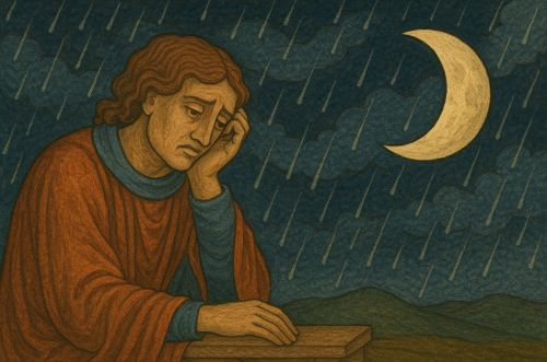 Moisture, Melancholy, and the Moon: Medieval Understandings of Lunar Power 11 Illustration of a medieval person and the moon