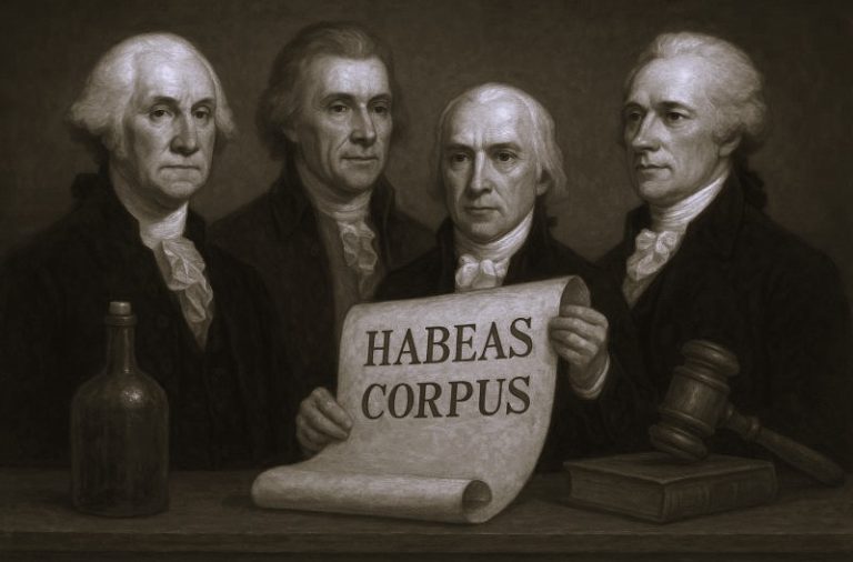 From Whiskey to Habeas Corpus: Early Presidents and the Pursuit of Federal Power 13 081625-03-History-Law