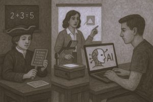 Technology in the Classroom: From Colonial Horn-Books to Modern Artificial Intelligence 25 081925-11-Education-Technology