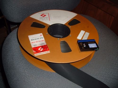Technology in the Classroom: From Colonial Horn-Books to Modern Artificial Intelligence 10 A 14-inch (36 cm) reel of 2-inch (5.1 cm) videotape