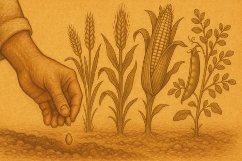 Seeds of Change: Crop Modification in the Ancient and Medieval Worlds 2 Illustration of ancient agriculture