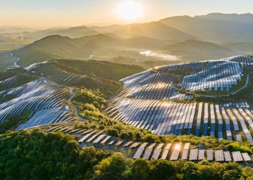 China’s Solar Gamble on the Roof of the World 2 Representational image of photovoltaic panels set up on higher altitude