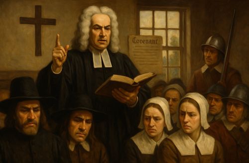 Covenant and Control: Cotton Mather and Theocracy in Massachusetts Bay Colony 2 Illustration of Cotton Mather