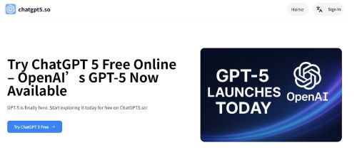 Free GPT-5 Access for Everyday Learning and Skill Building on ChatGPT5.so 6 Free GPT-5 Access for Everyday Learning and Skill Building on ChatGPT5.so
