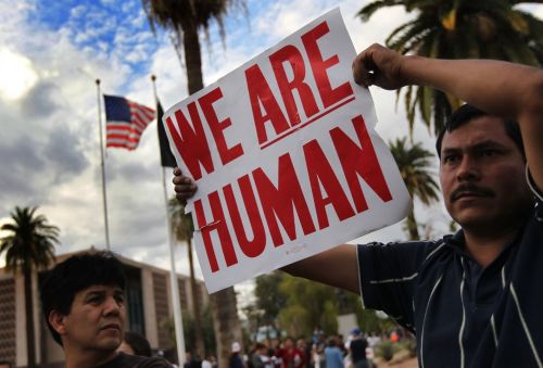 “Poisoning the Blood”: Trump’s Rhetoric and the Politics of Immigrant Dehumanization 2 “Poisoning the Blood”: Trump’s Rhetoric and the Politics of Immigrant Dehumanization