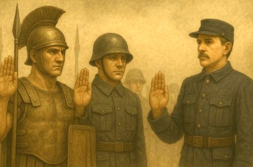 From Sacramentum to Fuhrereid: A History of Military Oaths and Political Allegiance 2 From Sacramentum to Fuhrereid: A History of Military Oaths and Political Allegiance