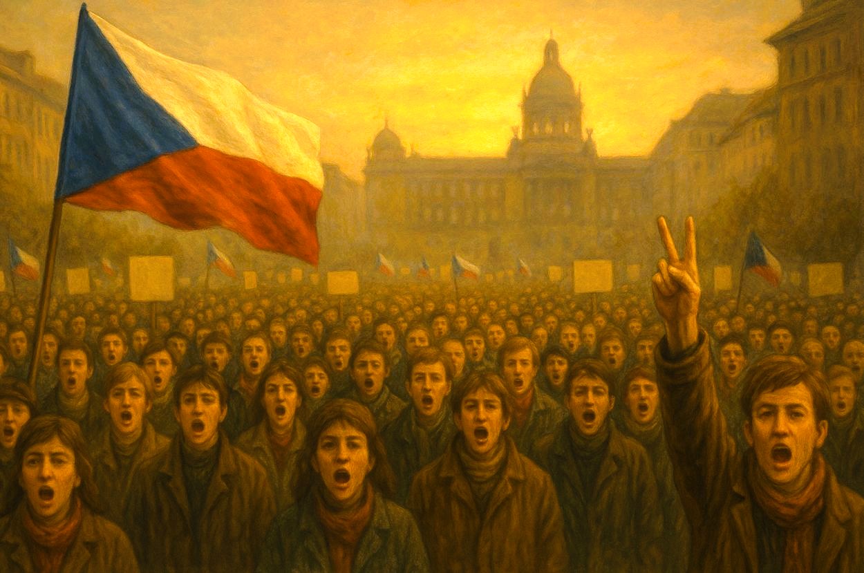From Silence to Streets: The Power of Peaceful Mass Mobilization in the 1989 Velvet Revolution