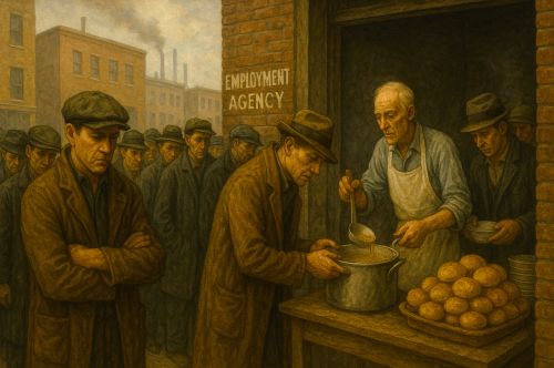 Unemployment in the Great Depression: Labor Collapse, Relief, and Recovery