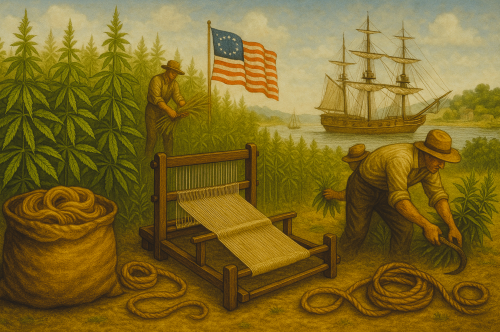 Hemp In Early America: Labor, Textiles, Maritime Power, and National Identity
