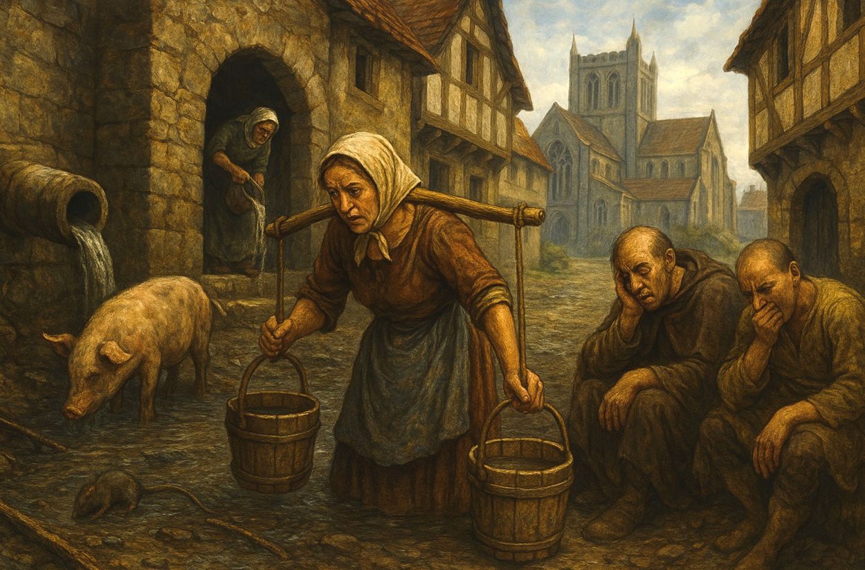 Contaminated Water, Disease, and Sanitation in Medieval Europe