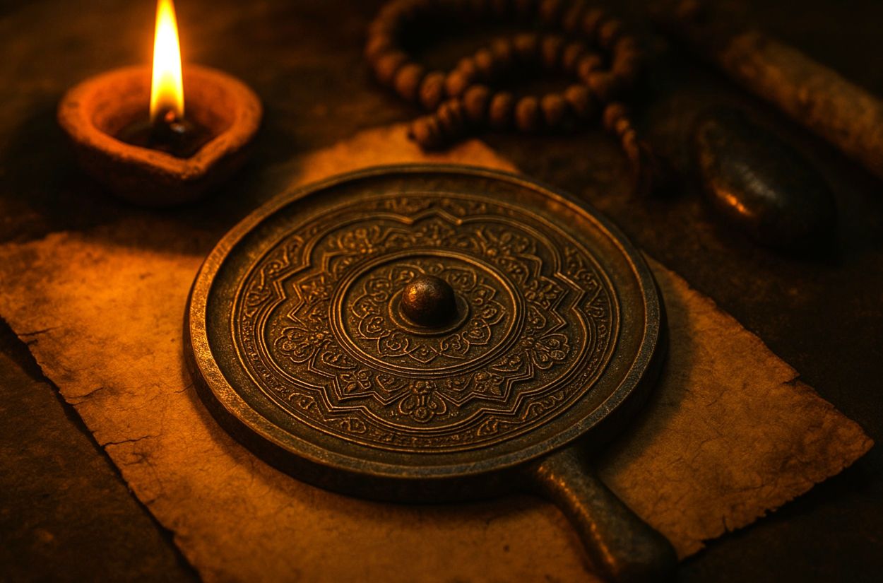 Portals of Reflection: Ancient Mirrors and the Sacred Art of Catoptromancy