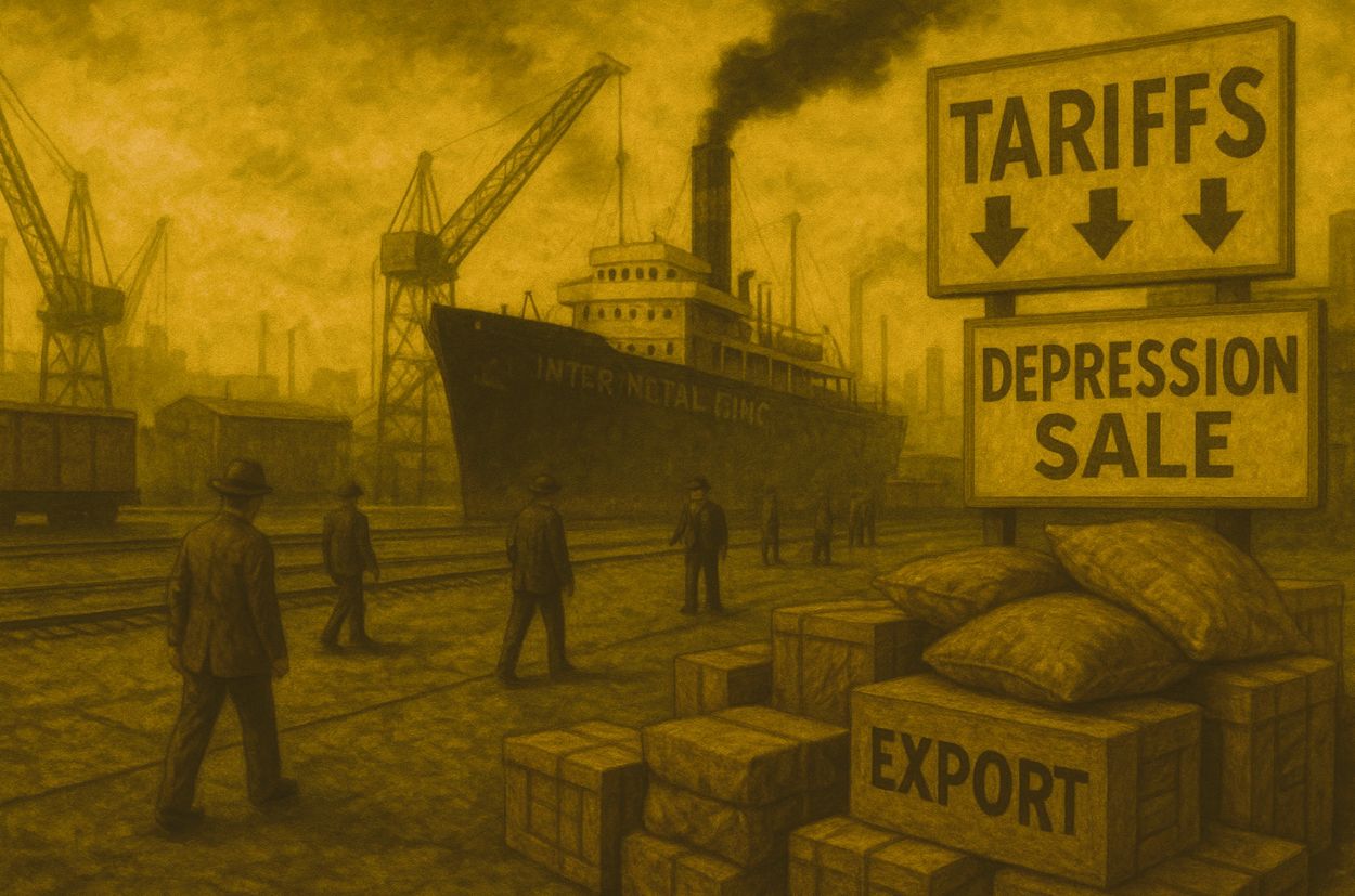 Smoot–Hawley: Tariffs, Trade Collapse, and the Deepening of the Great Depression