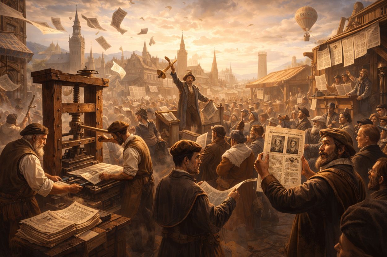 How Mass Communication Reshaped Political Belief in the Early Modern World