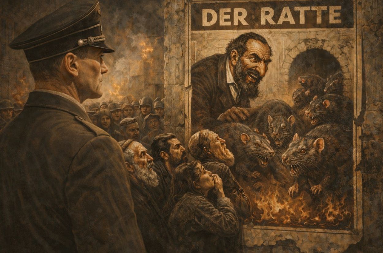 Dark Sky, White Costumes: Dehumanization and False Fronts in Nazi Germany