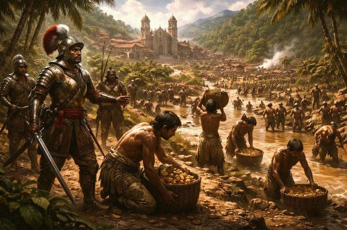 Engineered Extraction: The Encomienda System and Institutional Exploitation in the Spanish Empire