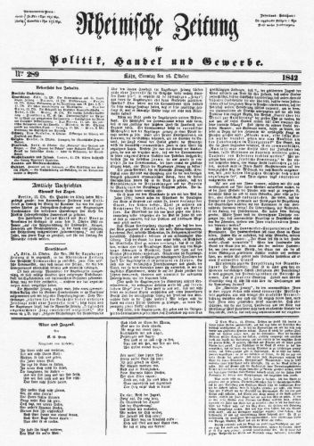 The Prussian Press Edict: King Frederick William IV and Press Censorship in 1843