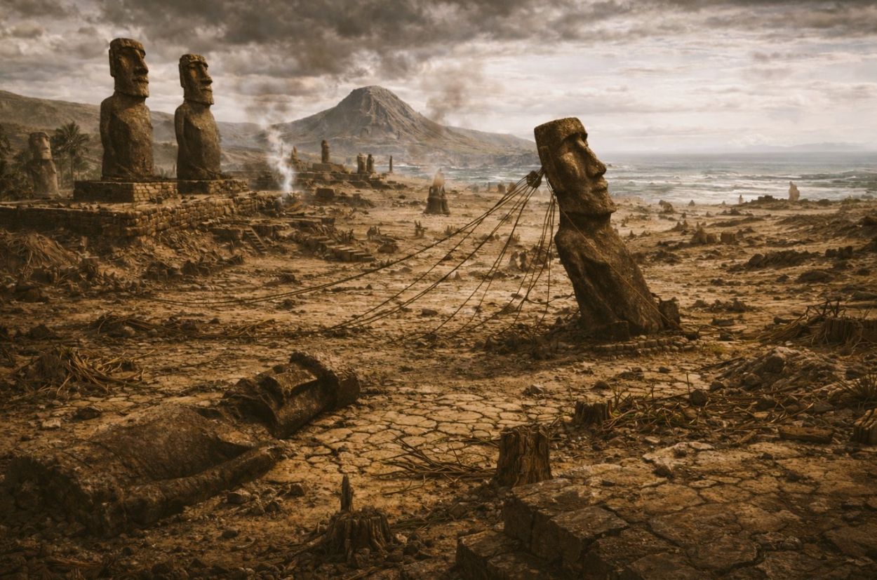 The Logic of No Return: Rapa Nui, Prestige Competition, and Ecological Drain