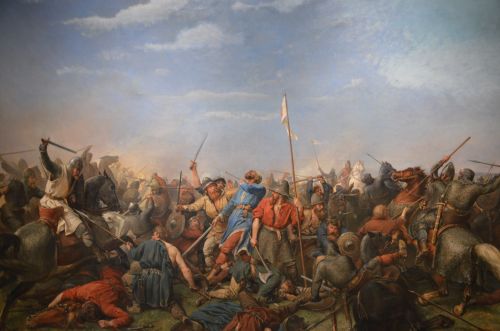 Norwegian Vikings' defeat at the Battle of Stamford Bridge, 1066