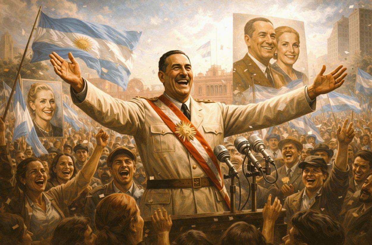 Juan Perón and the Emotional Cult Politics of Peronism in Argentina