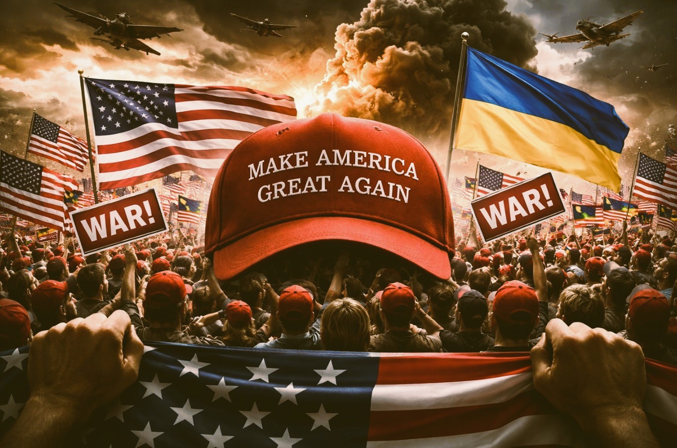 MAGA and War: From Anti-Intervention to Support for Military Action