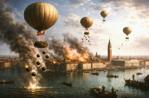 Fire from Above: Moving toward Remote Warfare with Austrian War Balloons in 1849