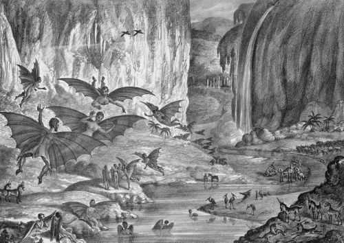 Cosmic Pluralism and Its Collapse: Nineteenth-Century Belief in Extraterrestrial Life 6 Great Moon Hoax lithograph