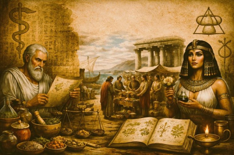 Ancient Pharmacists and Pharmacologists: Medicine, Trade, and the Foundations of Healing 15 032926-01-Medicine-Pharmacy