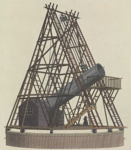 William Herschel's 40-foot (12 m) telescope (1785-1789)