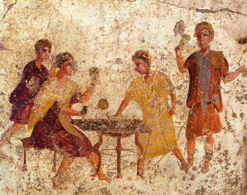 What the Dice-Players Fresco at Pompeii Reveals About Gambling and leisure in Roman Taverns