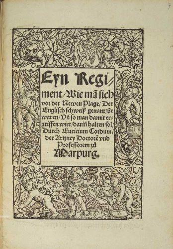 Sweating Sickness in Tudor England: Disease, Fear, and Elite Vulnerability