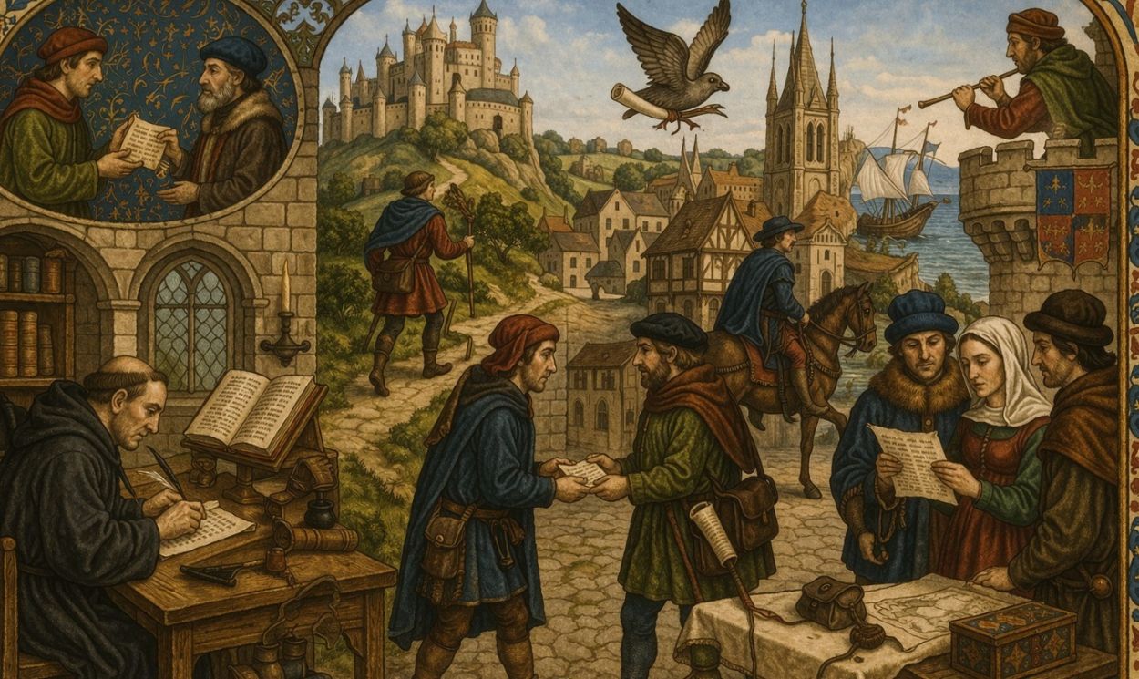 Medieval Social Media: Communication Networks before the Digital Age