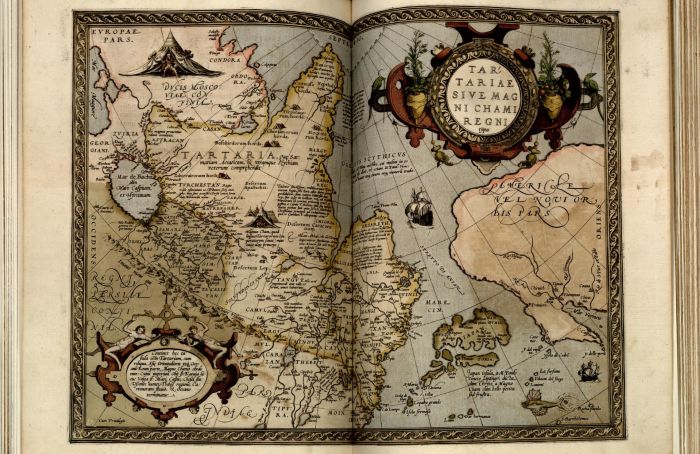 Tartaria siue magni chami imperivm. Abraham Ortelius, 1570