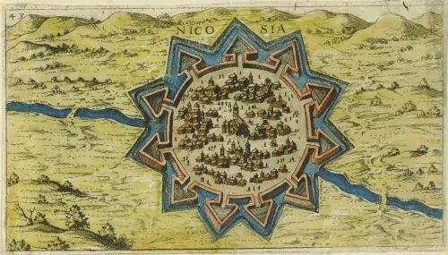 Angles of Power: Star Forts and the Transformation of Early Modern Warfare 2 Venetian walls of Nicosia, Cyprus (1597)