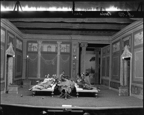 Dramatization of the life of Nero at the Royal Dramatic Theatre, 1904