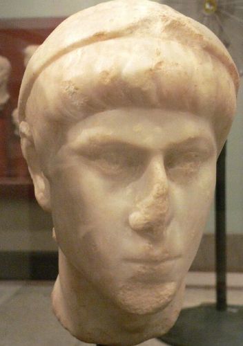 Possible head portrait of Constantius II