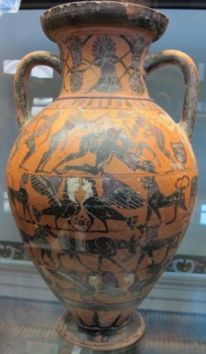 Debunking Leather Apron Club: Ancient Greece, Same-Sex Desire, and the Politics of Anachronism 5 An Ancient Greek vase depicting sexual intercourse between men