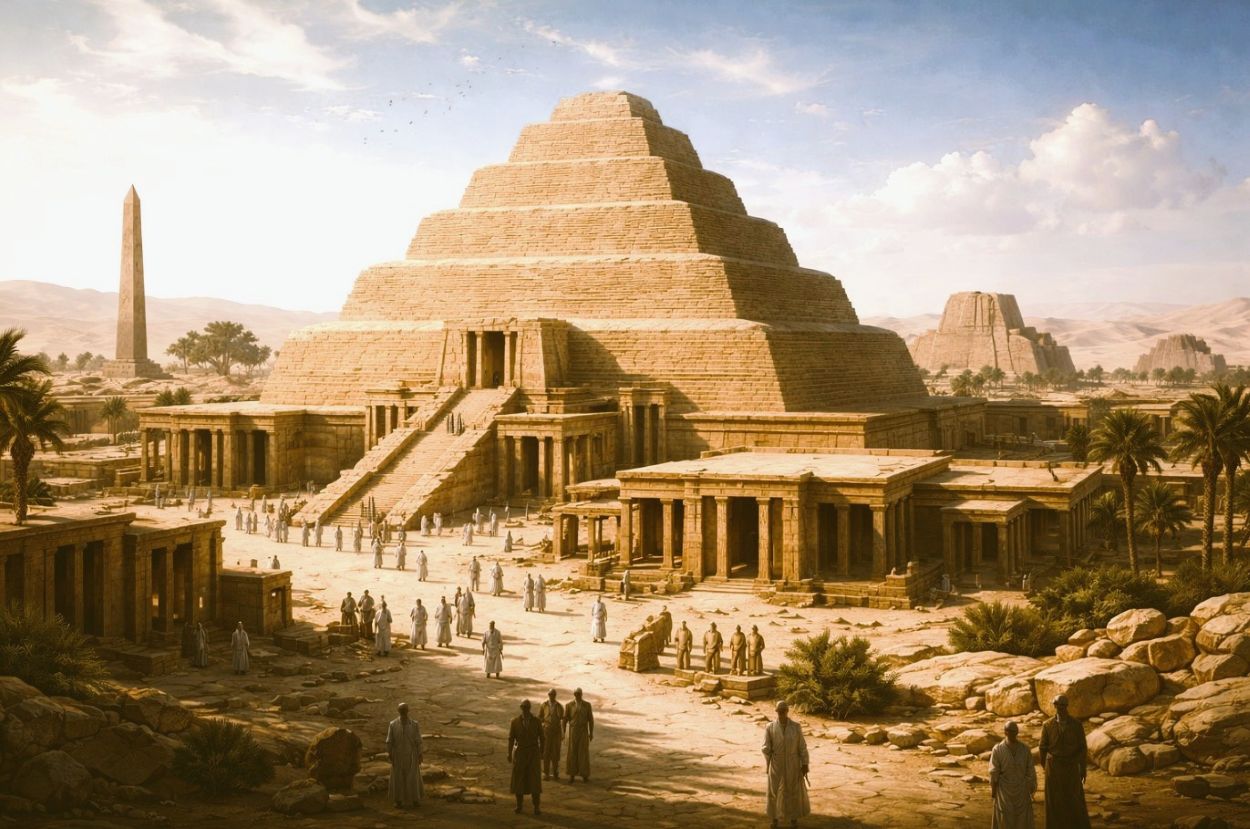 Djoser’s Step Pyramid Complex at Saqqara