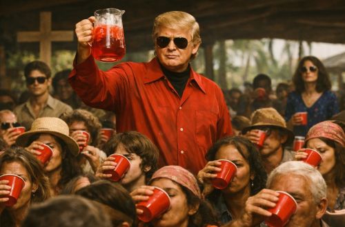 Kool-Aid Cult: Blind Loyalty, Political Faith, and the Blasphemy of Donald J. Trump