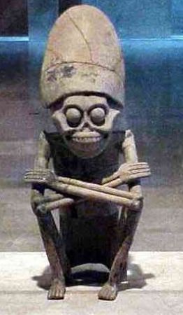 Statuette of Mictlantecuhtli