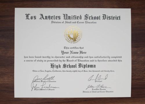 A Step-by-Step Guide To Order a Replica of a High School Diploma Copies