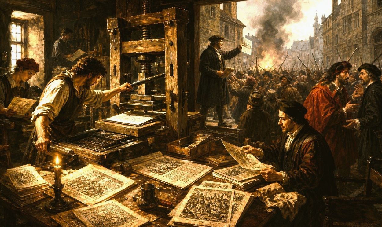 Printing Power: How New Technology Fueled Political Violence in Early Modern Europe
