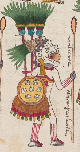 Tlacaelel was a tlacochcalcatl. Picture from Codex Mendoza