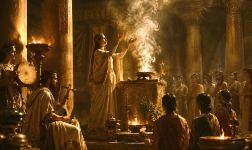 Ancient Religious Rituals and the Sacred Sensory Architecture of Order