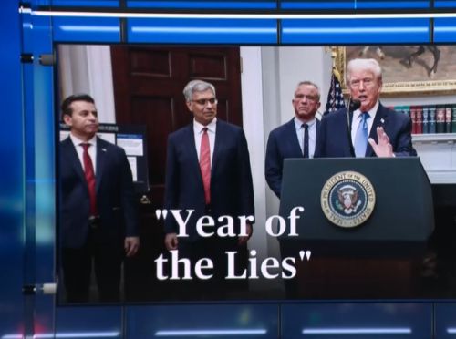 Trump press conference screen capture
